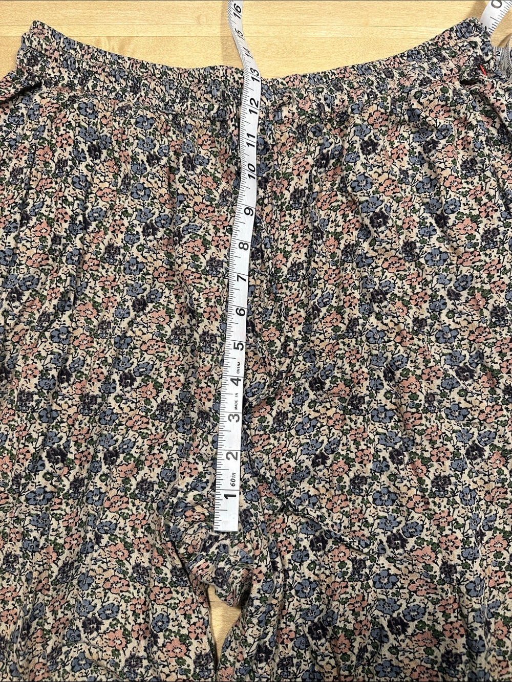NATURAL LIFE Allison Pant in Border Print Sz L - Picture 10 of 11